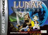 Lunar Legend -- Manual Only (Game Boy Advance)